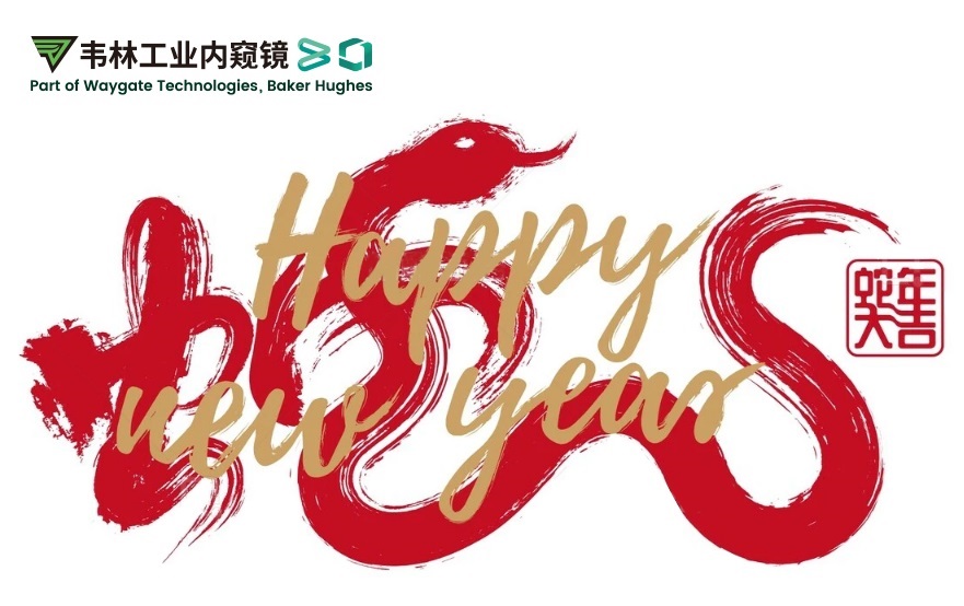 韋林公司祝您：蛇年大吉,福滿乾坤！